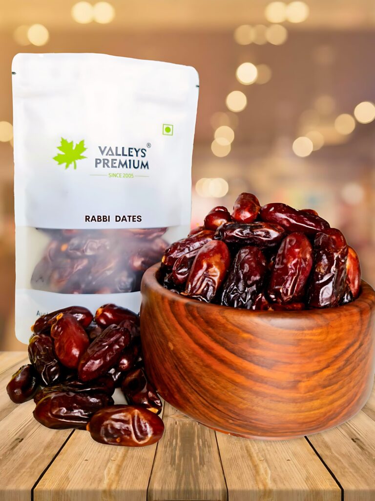 Valleys Premium Iranian Rabbi Dates 400 Grams ( Khajur Khajoor Date ...