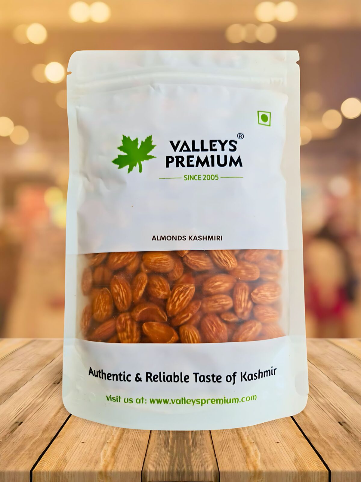 Valleys Premium Kashmiri Almond Kernels Oily and Sweet (Badam Giri) Almonds 400 Grams - Image 3