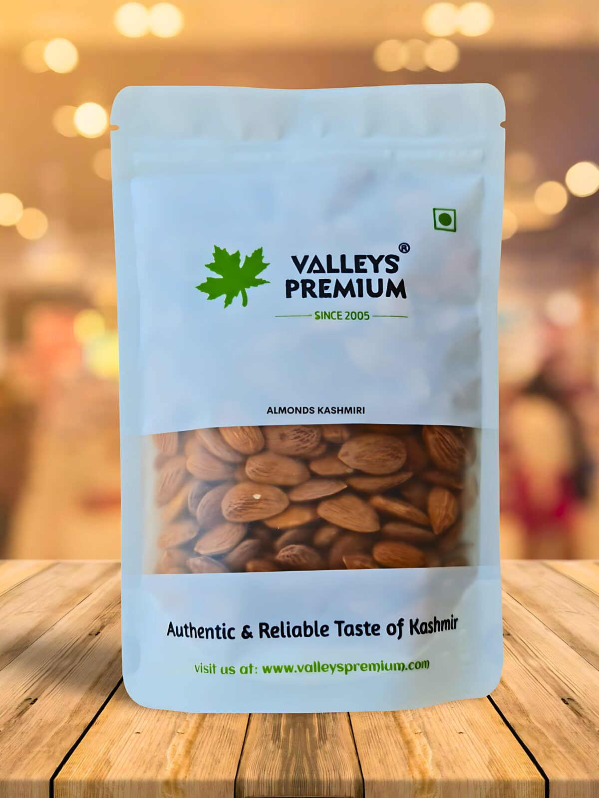 Valleys Premium Kashmiri Almond Kernels Oily and Sweet (Badam Giri) Almonds 400 Grams - Image 4