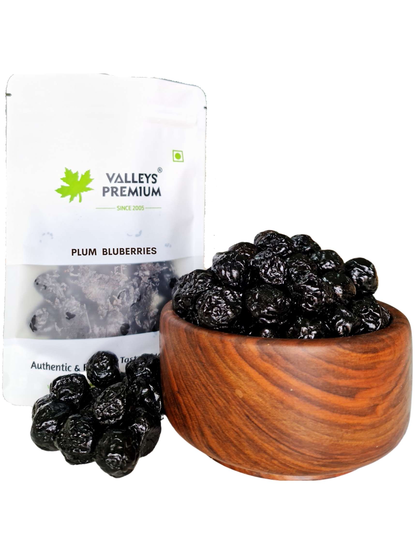 Valleys Premium Dried Blueberry Plum With Seed 400 Grams ( Bluberries