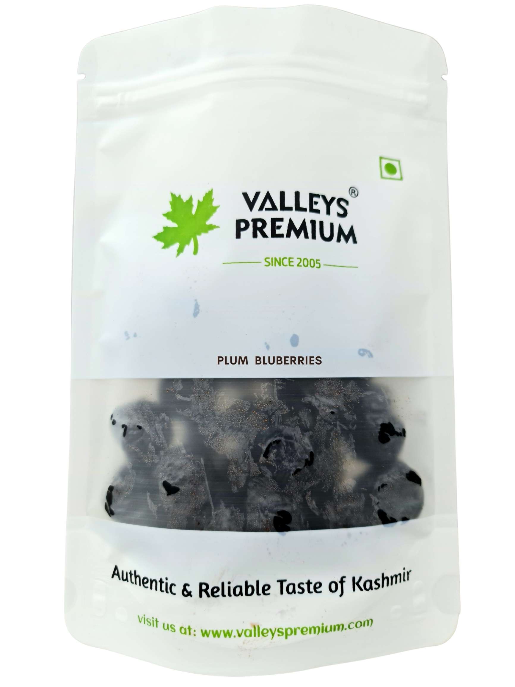 Valleys Premium Dried Blueberry Plum With Seed 400 Grams ( Bluberries ) 