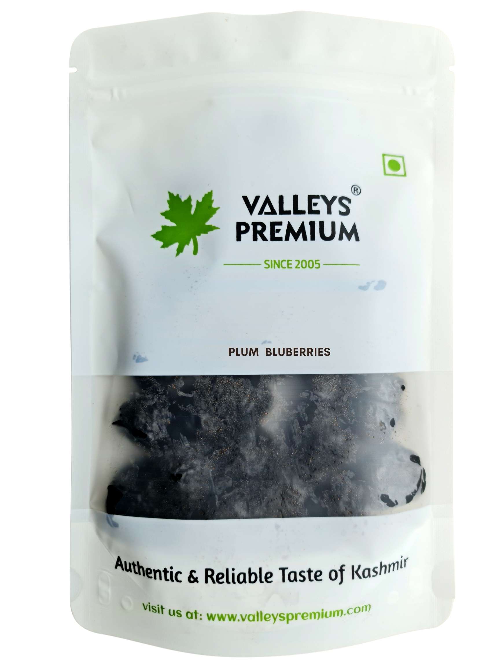 Valleys Premium Dried Blueberry Plum With Seed 400 Grams ( Bluberries