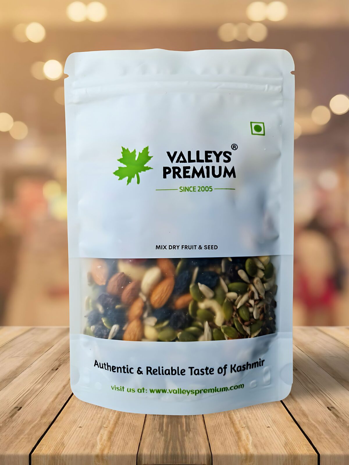 Valleys Premium Healthy Trail Mixed Dry fruits Nuts And Seeds 400 Grams - Image 3