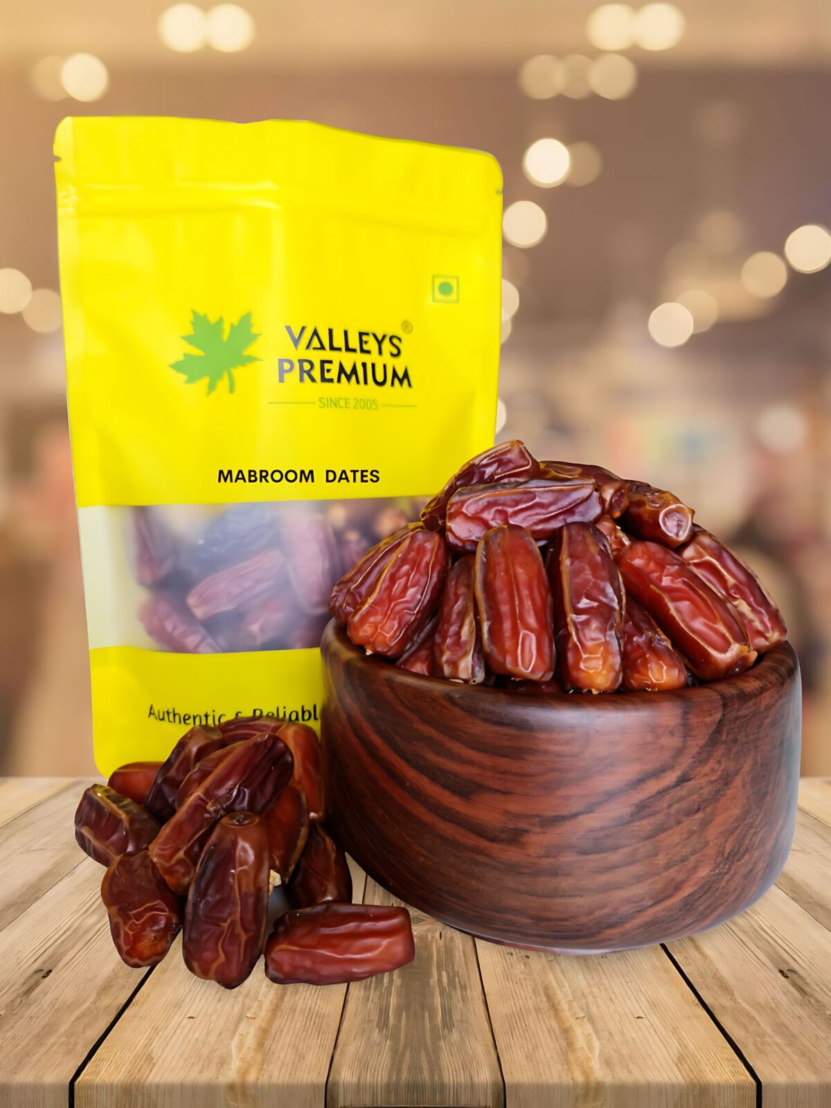 Valleys Premium Saudi Arabian Mabroom Dates 800 Grams