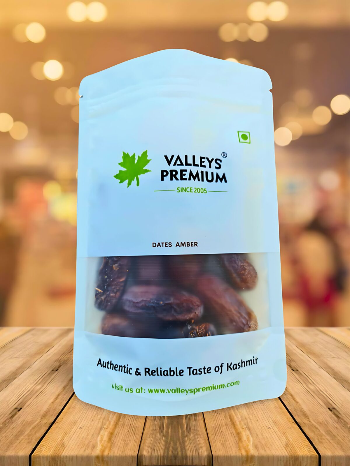 Valleys Premium Saudi Arabian Jumbo Amber Dates 400 Grams - Image 3