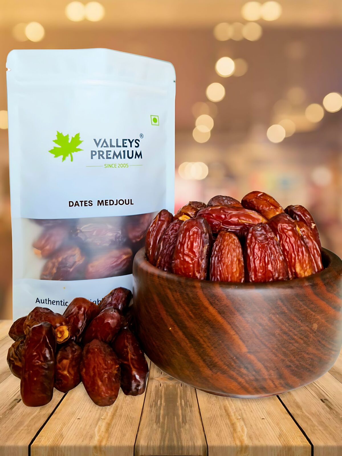 Valleys Premium Morrocan Medjoul Dates 400 Grams