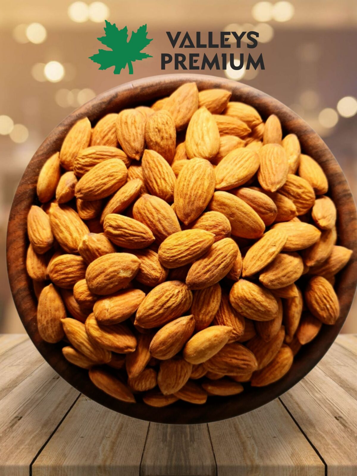 Valleys Premium California Almonds 400 Grams (BADAM) - Image 2