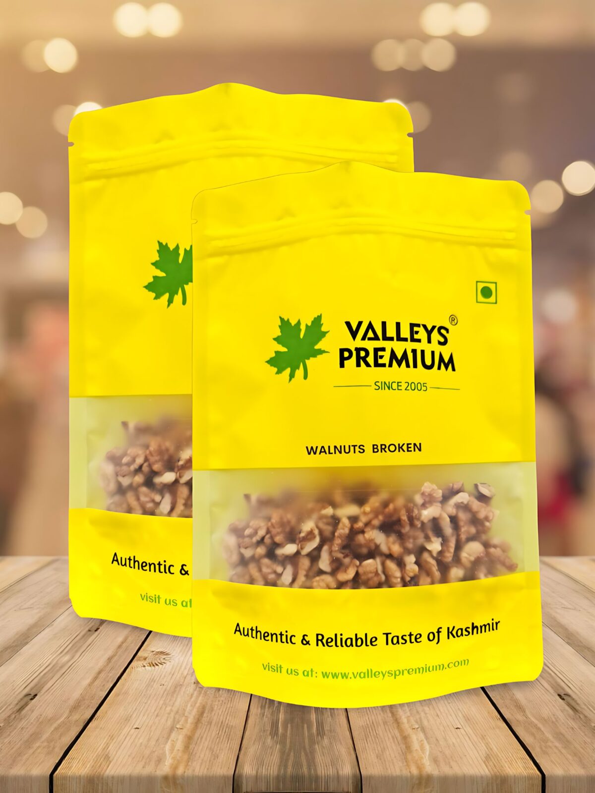 Valleys Premium Kashmiri Broken Walnut Kernels 400 Gram - Image 3