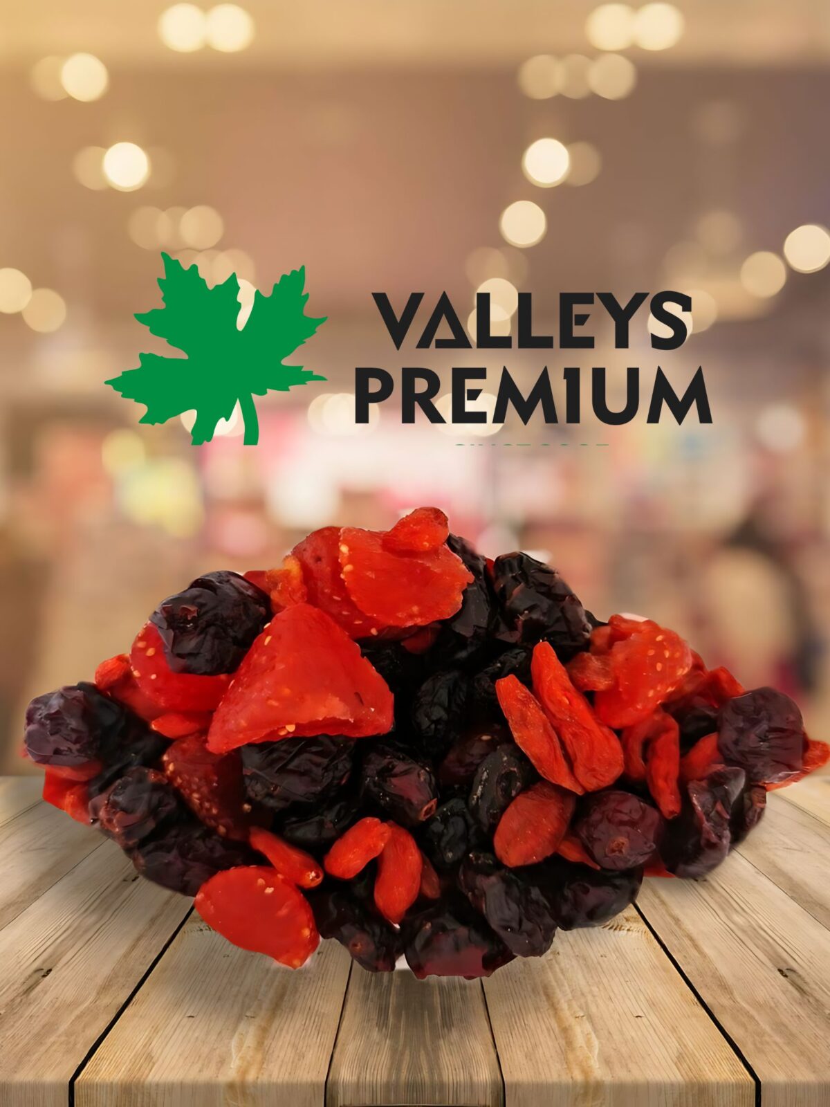 Valleys Premium Trail Mix Berries 400 Grams (Strawberries, Blueberries, Cranberries, Gojiberries) - Image 6